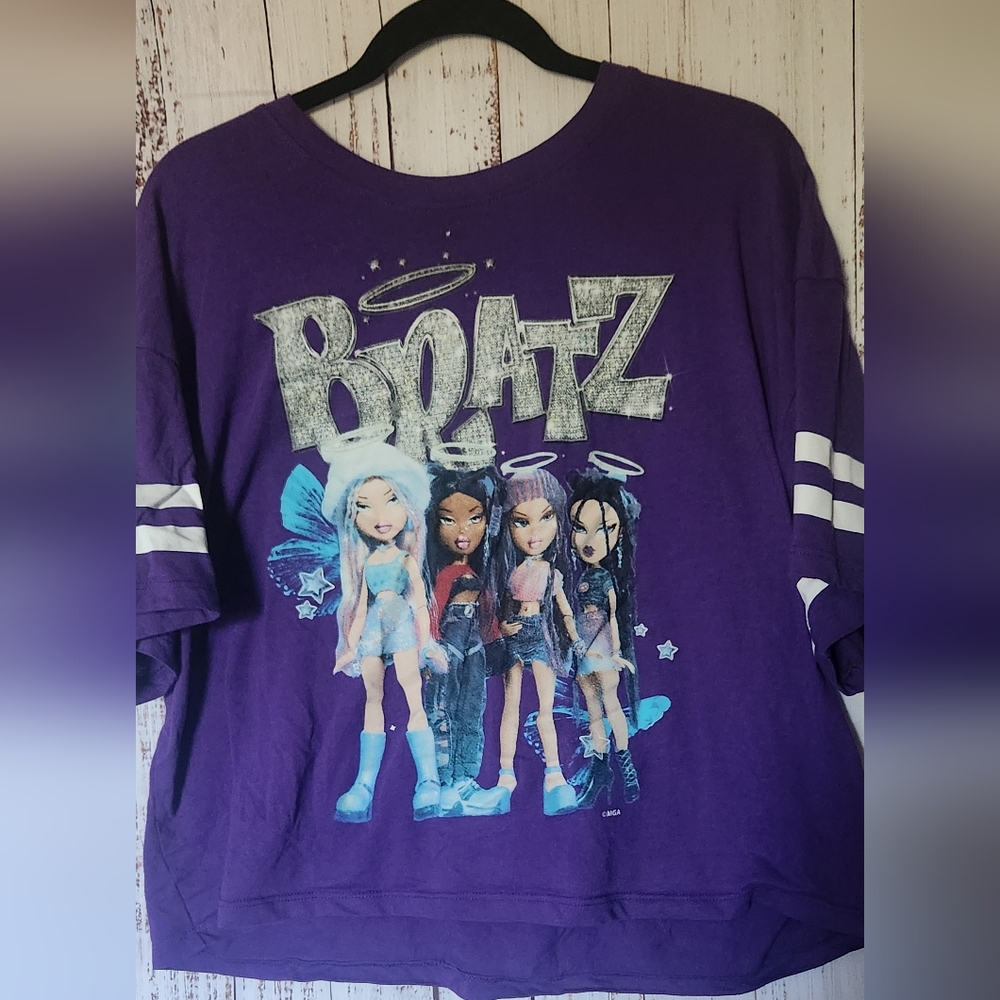 Purple Bratz Crop Top